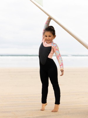 Girls'' Roxy 3/2mm Prologue Back Zip Wetsuit Swimwear | SOBX-38250