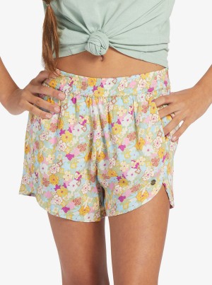 Girls'' Roxy Canyon Moon Elastic Waist Shorts | ZUPX-01457