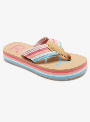 Girls'' Roxy Chika Hi Sandals | ZRDQ-56812