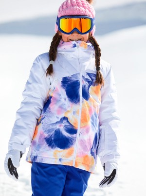 Girls'' Roxy Greywood Technical Snowboard Jackets | ZKLI-91403