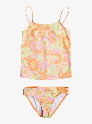 Girls'' Roxy Happiness Feeling Two Pieceini Set Swimwear | RVTB-13205