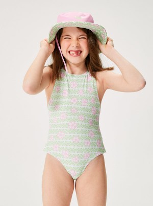 Girls'' Roxy Hibiline One-Piece Swimwear | NCHP-25849