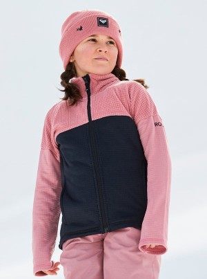 Girls'' Roxy Sidley Technical Zip-Up Fleece Snowboard Jackets | HRZW-31290