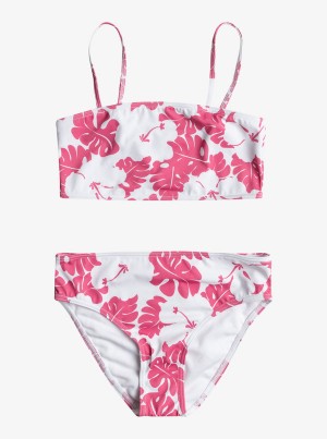 Girls'' Roxy Totally Iconic Set Swimwear | LBJT-86907