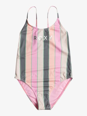 Girls'' Roxy Very Vista One-Piece Swimwear | ZFRA-73498