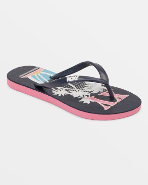 Girls'' Roxy Viva Stamp Sandals | FIBC-69047