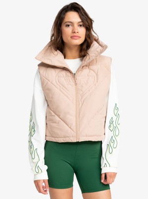 Roxy Active Collection Puffer Jackets | MDUV-52384