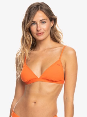 Roxy Beach Classics Triangle Bikini Tops | RMWA-70652