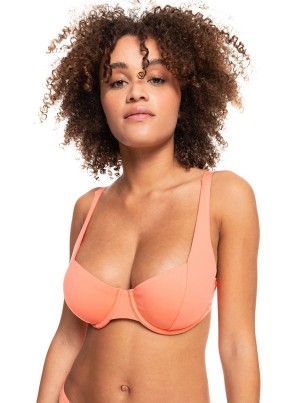 Roxy Beach Classics Underwired D-Cup Bikini Tops | KXNM-35468