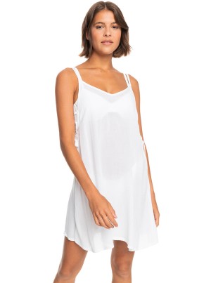 Roxy Beachy Vibes Solid Beach Cover-Up Dress | 69748VCQW