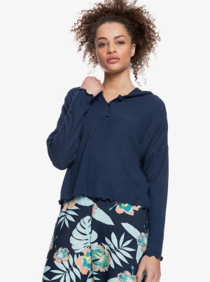 Roxy Cozy Day Long Sleeve Rib Knit Tops | 31972XZBJ