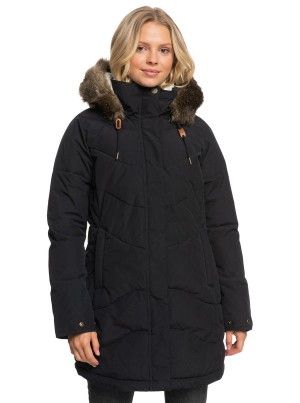 Roxy Ellie Longline Winter Jackets | CDAM-12375