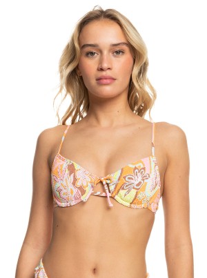 Roxy Floraldelic Underwired Bikini Tops | BCYQ-15647