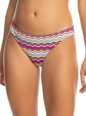 Roxy Flowy Mood Cheeky Bikini Bottoms | QHSR-91750