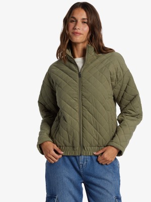 Roxy Path To Paradise Quilted Jackets | TRBH-51263