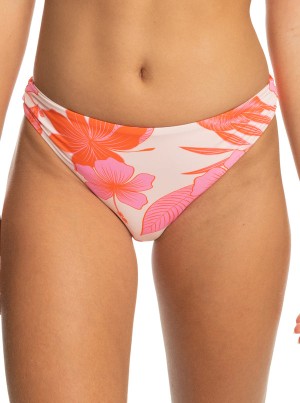 Roxy Printed Beach Classics Hipster Bikini Bottoms | IHSV-34162