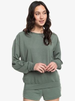 Roxy Surfing By Moonlight B Cozy Lounge Hoodie | MJTC-24065