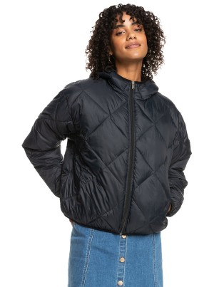 Roxy Wind Swept Lightweight Hooded Packable Jackets | AWZL-93420