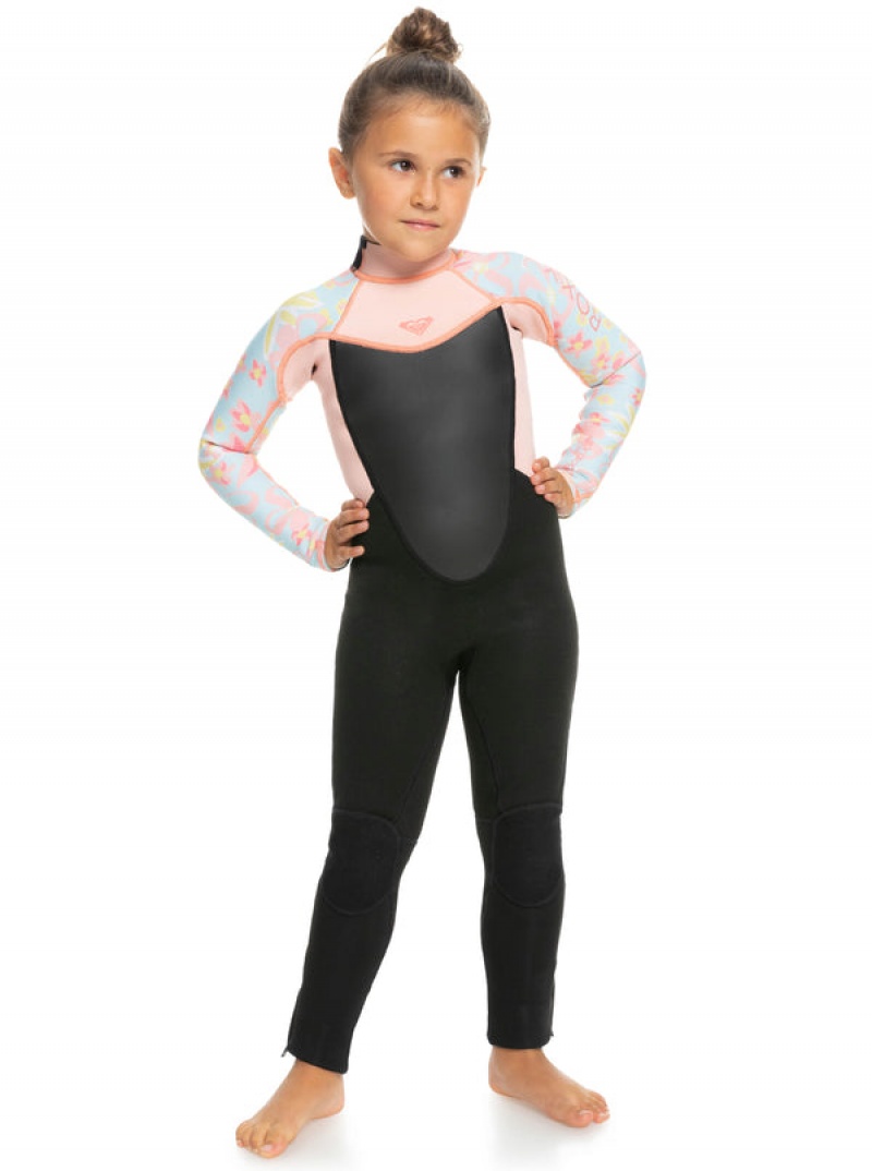 Girls'' Roxy 3/2mm Prologue Back Zip Wetsuit Swimwear | SOBX-38250