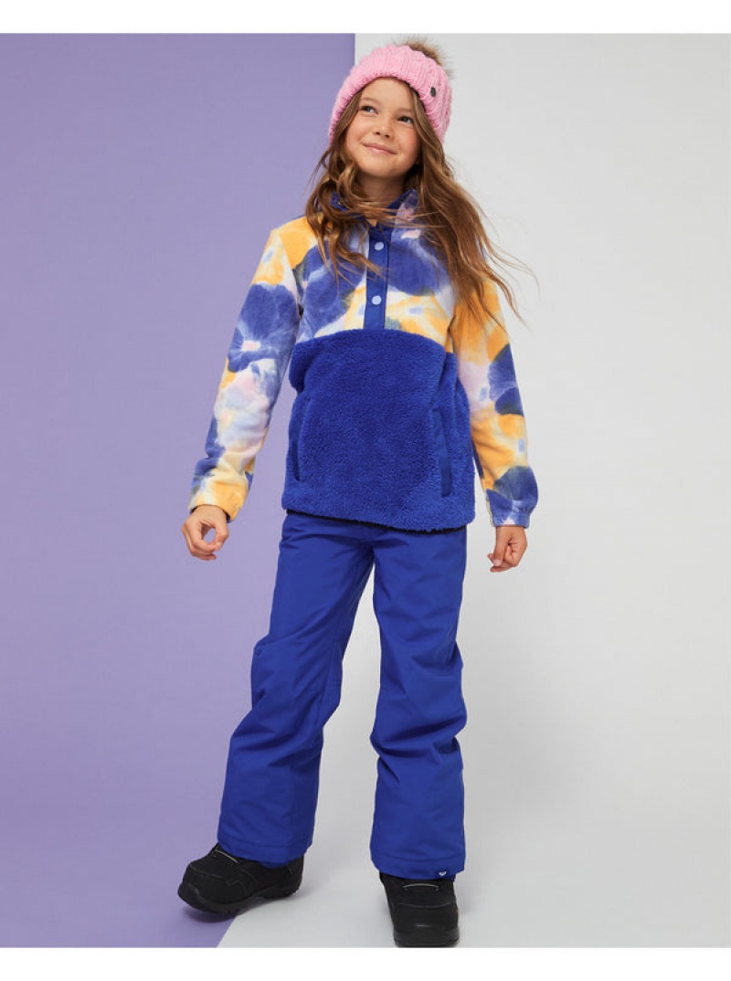 Girls'' Roxy Alabama Technical Fleece Snowboard Jackets | ZLNS-49527