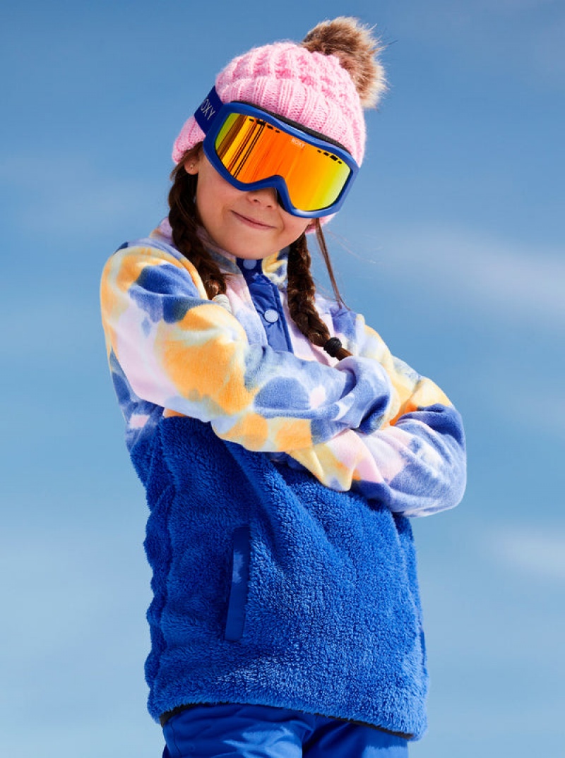 Girls\'\' Roxy Alabama Technical Fleece Snowboard Jackets | ZLNS-49527