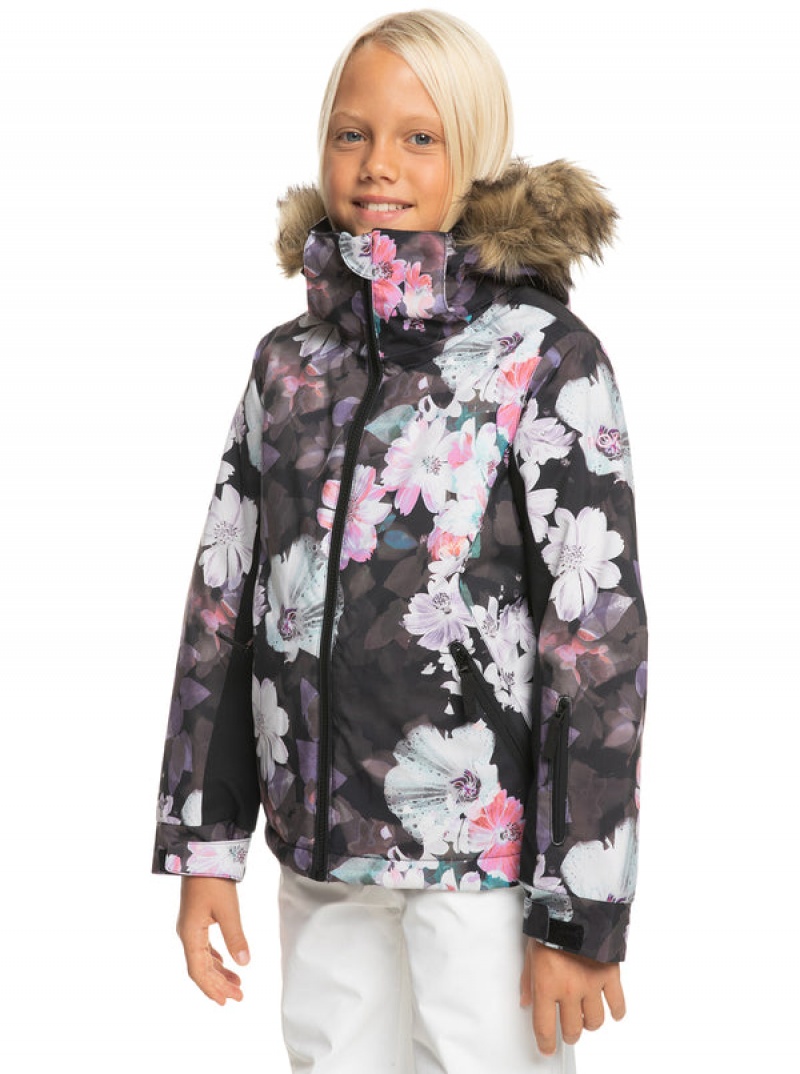 Girls'' Roxy American Pie Technical Snowboard Jackets | OZLX-47251