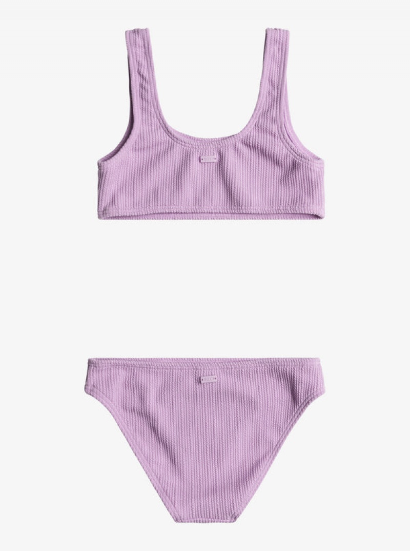 Girls'' Roxy Aruba Bralette Set Swimwear | YAKF-53970