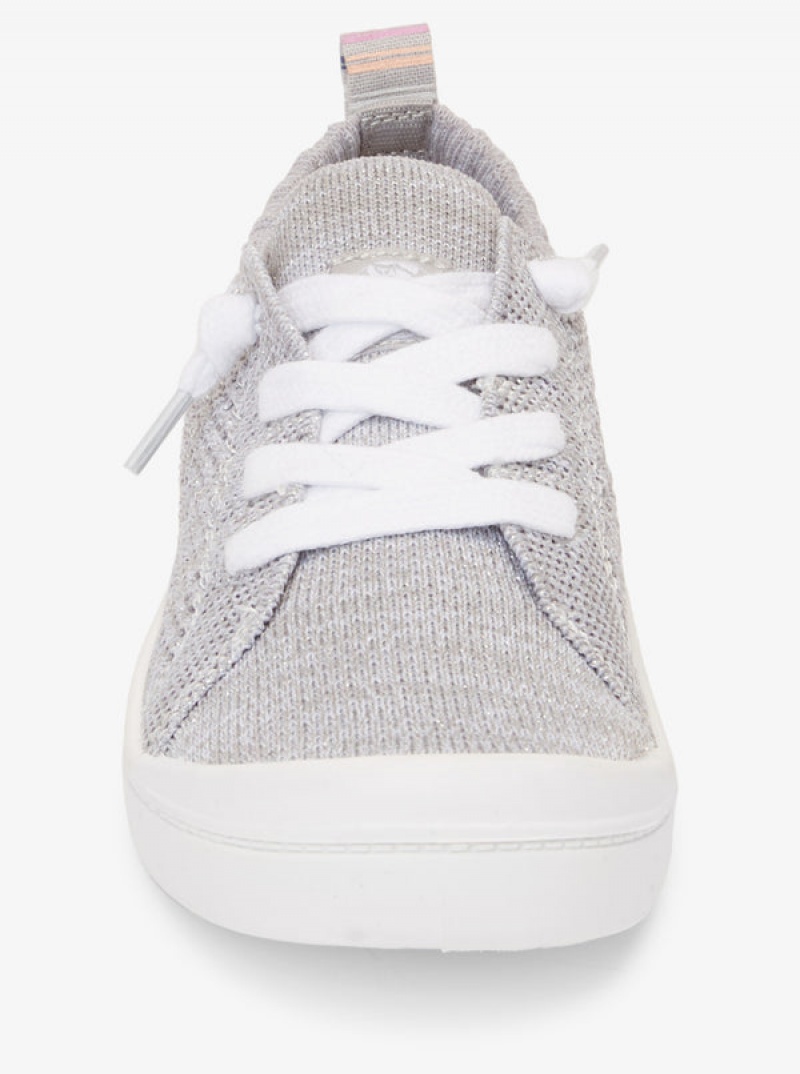 Girls'' Roxy Bayshore Closed Knit Plus Slip On | STPK-30584