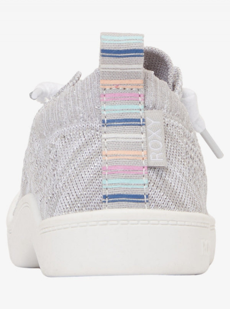 Girls'' Roxy Bayshore Closed Knit Plus Slip On | STPK-30584