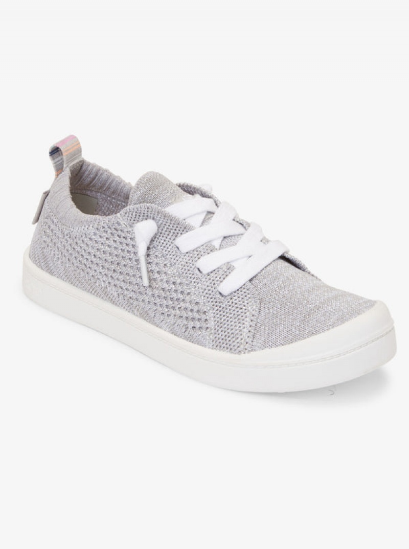 Girls\'\' Roxy Bayshore Closed Knit Plus Slip On | STPK-30584