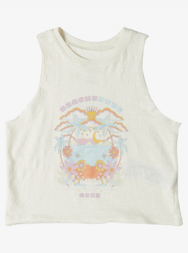 Girls\'\' Roxy Beachy Daze Muscle Tanks | YIZD-12387