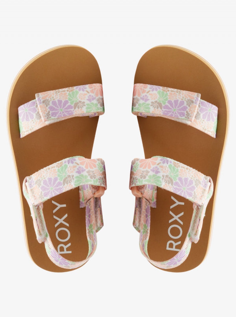 Girls'' Roxy Cage Sandals | ZHYX-47986