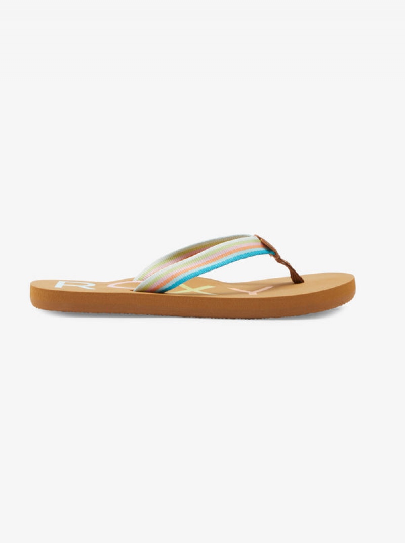 Girls'' Roxy Colbee Flip Flops | LWCN-80245