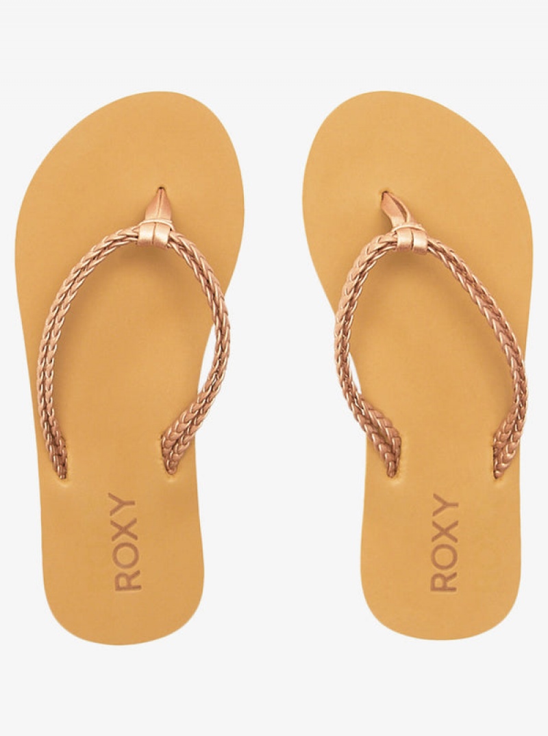 Girls'' Roxy Costas Flip Flops | GLOK-82196