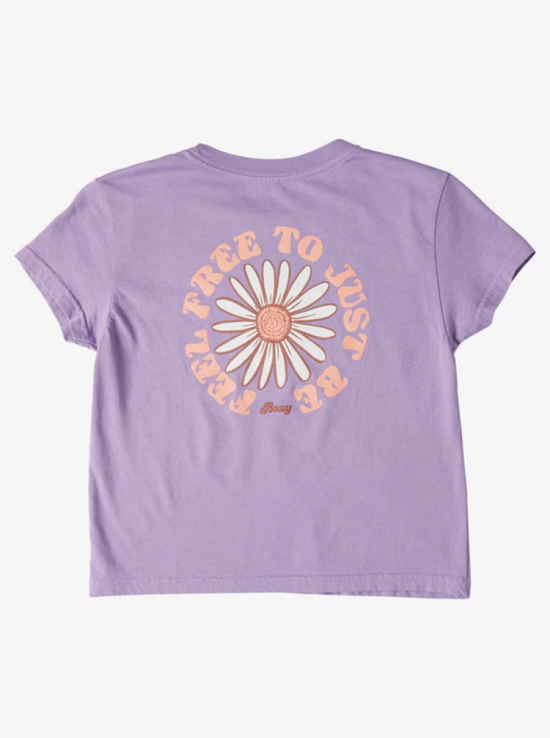 Girls'' Roxy Feel Free Boyfriend T Shirts | KPJM-15026