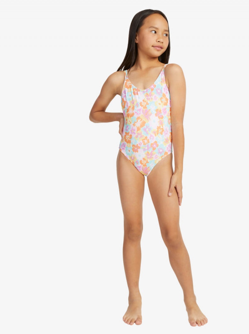 Girls'' Roxy Floraya One-Piece Swimwear | SELU-06719