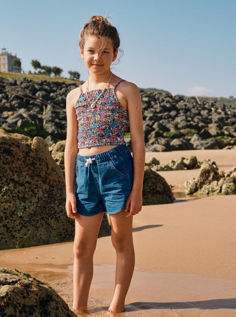 Girls'' Roxy Genial Moment Beach Shorts | QZWG-41689