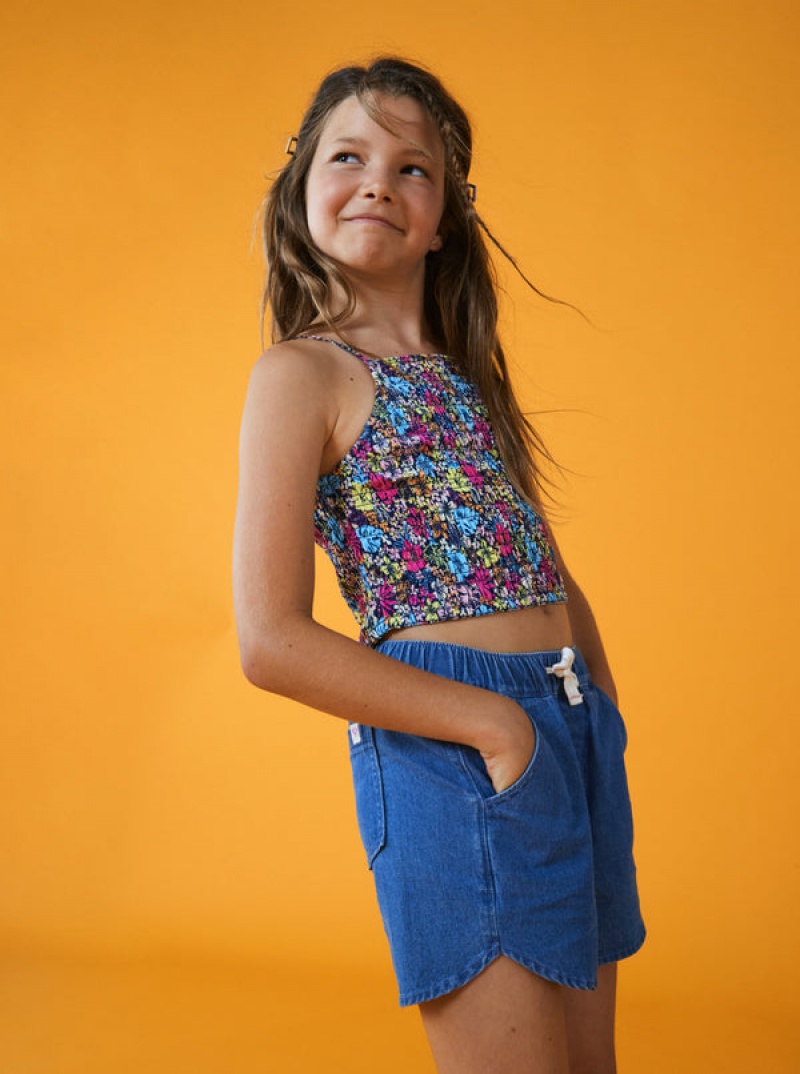 Girls'' Roxy Genial Moment Beach Shorts | QZWG-41689