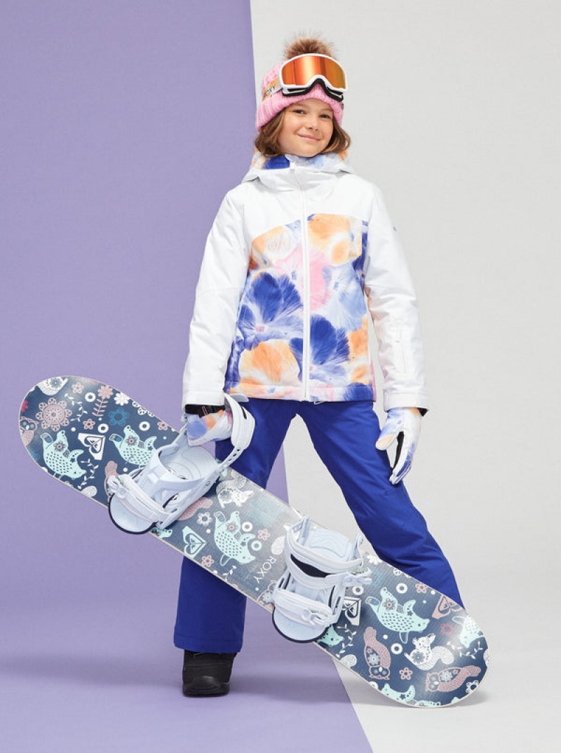 Girls'' Roxy Greywood Technical Snowboard Jackets | ZKLI-91403