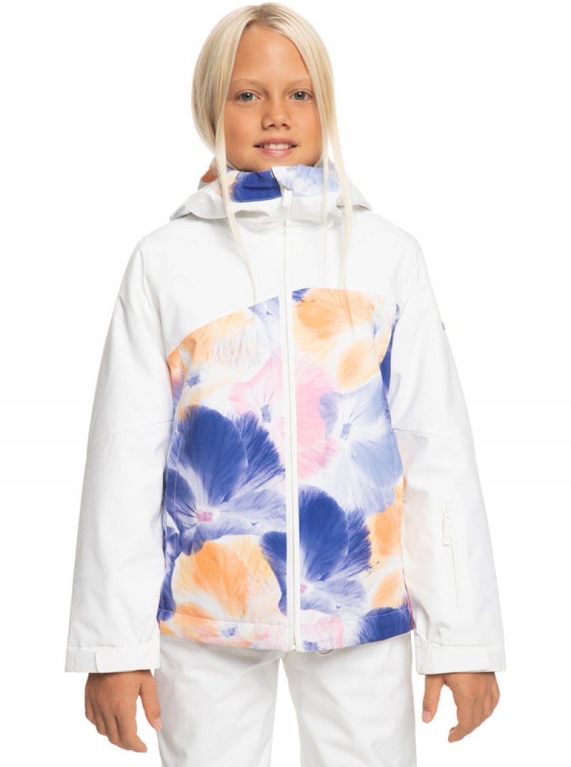 Girls'' Roxy Greywood Technical Snowboard Jackets | ZKLI-91403