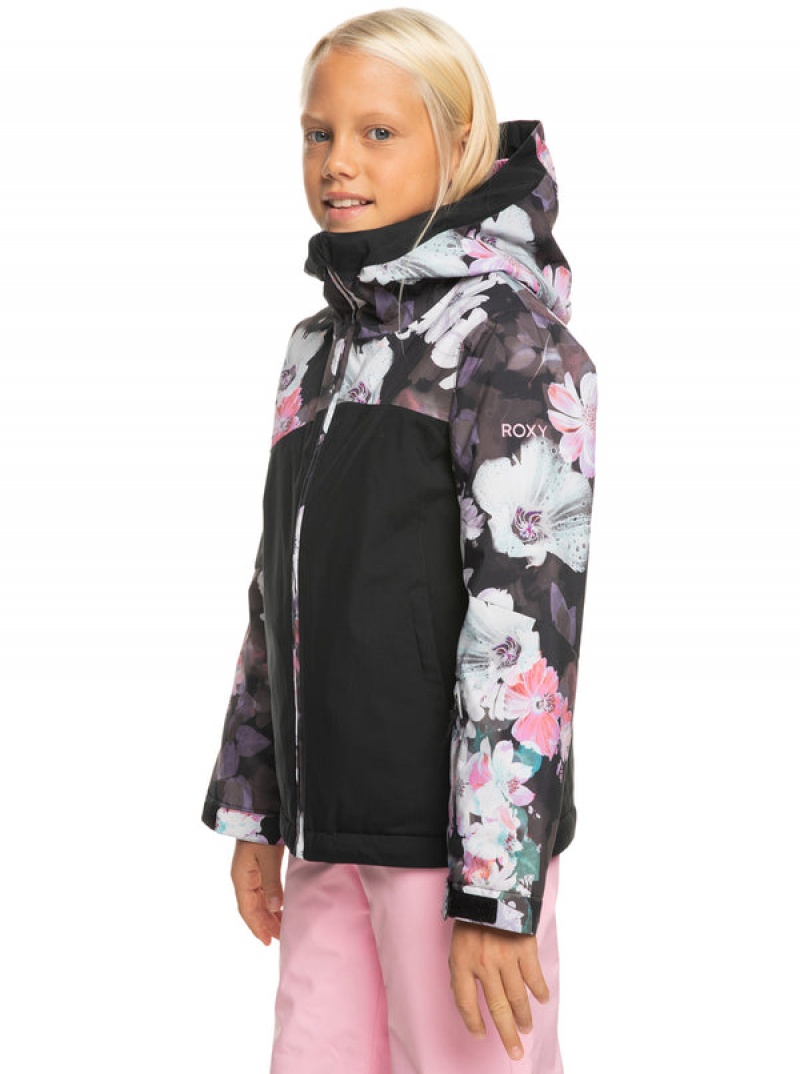 Girls'' Roxy Greywood Technical Snowboard Jackets | DOUA-70948