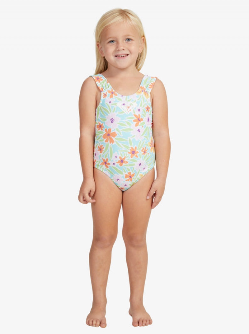 Girls'' Roxy Hawaiian Spirit One-Piece Swimwear | KPWY-08563