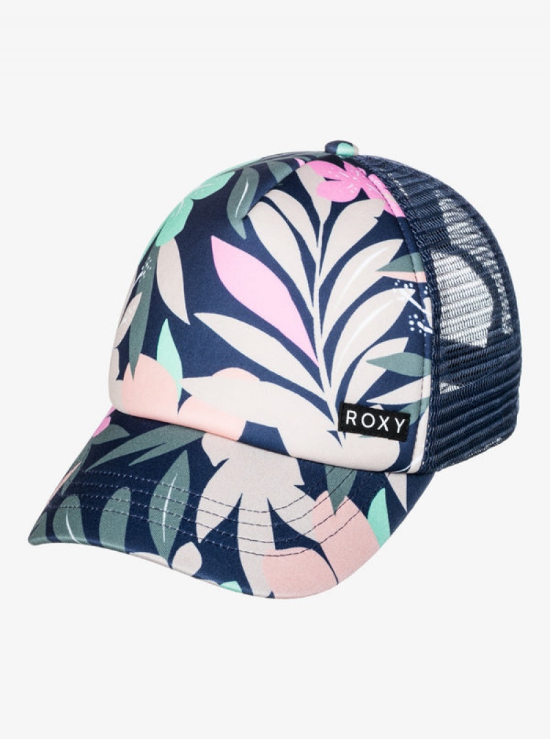 Girls'' Roxy Honey Coconut Trucker Hats | LRWK-52967