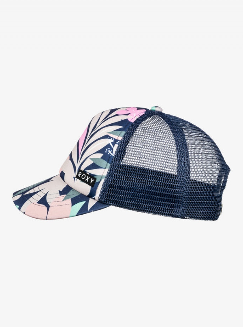 Girls'' Roxy Honey Coconut Trucker Hats | LRWK-52967