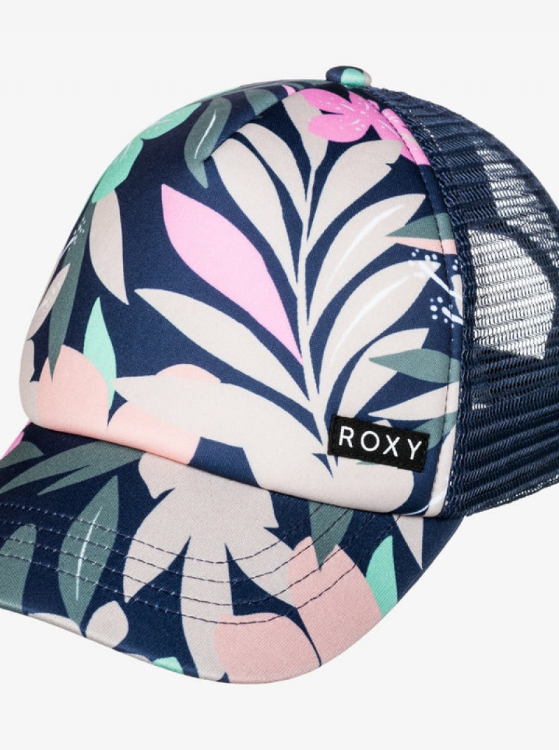 Girls'' Roxy Honey Coconut Trucker Hats | LRWK-52967