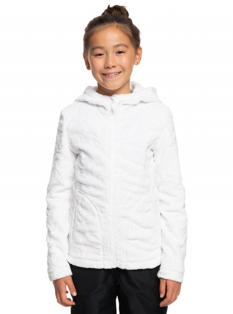 Girls\'\' Roxy Igloo Technical Hooded Fleece Snowboard Jackets | ZNPJ-25768