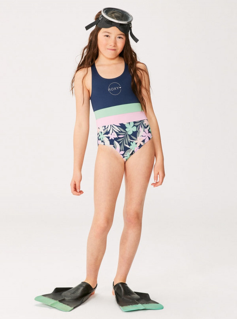 Girls'' Roxy Ilacabo Active One-Piece Swimwear | SNJO-90243