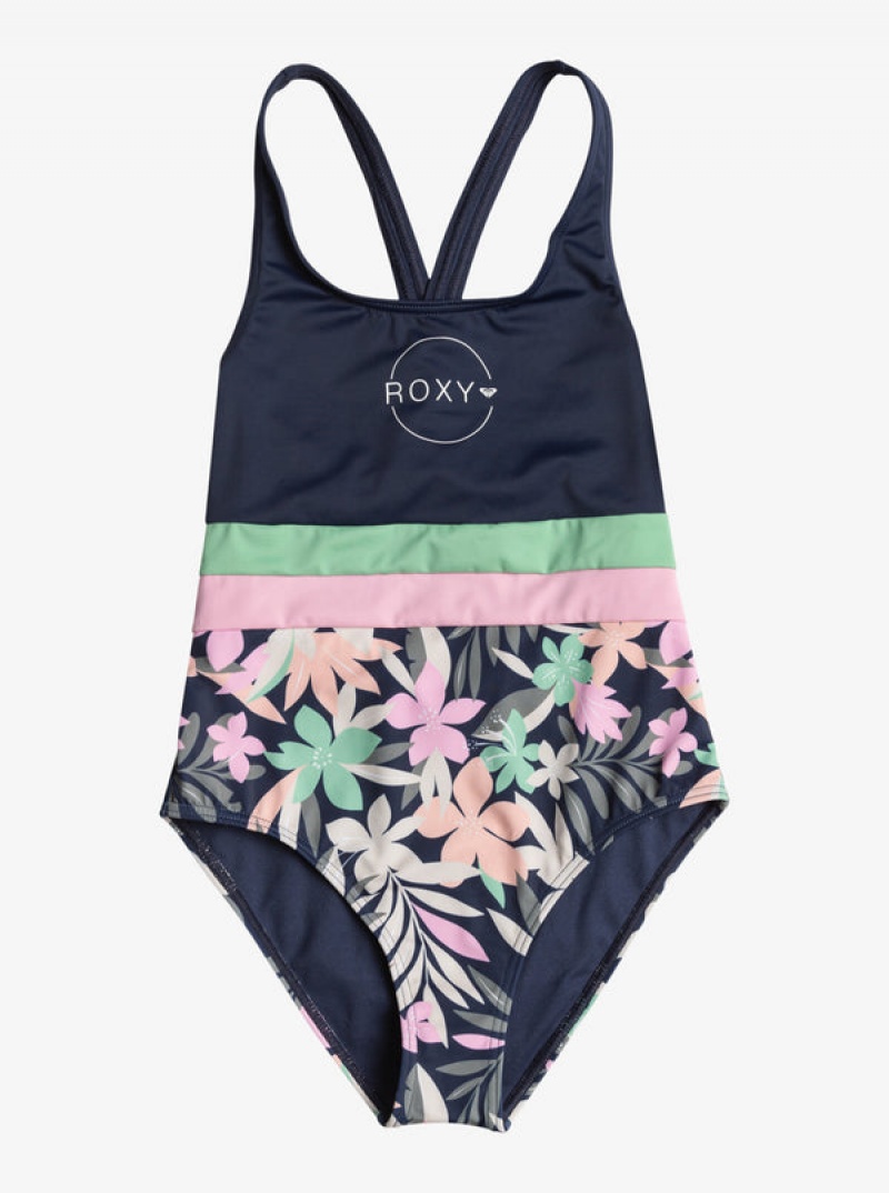 Girls'' Roxy Ilacabo Active One-Piece Swimwear | SNJO-90243