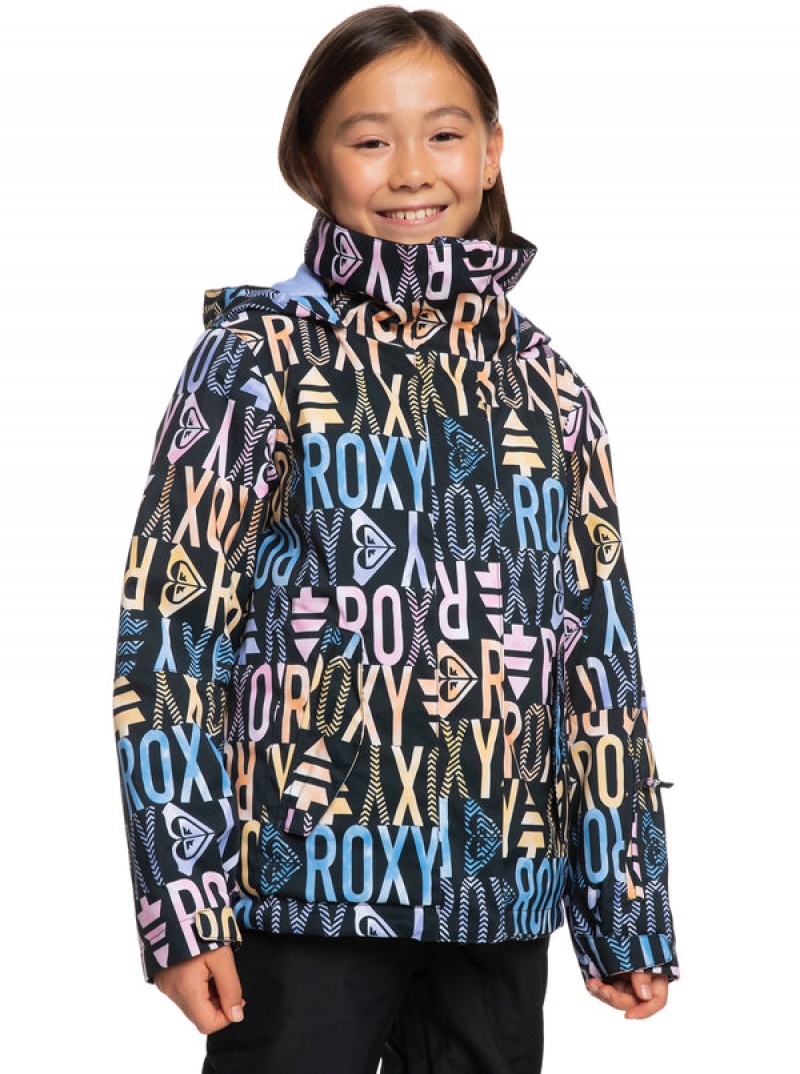 Girls'' Roxy Jetty Technical Snowboard Jackets | FADQ-04396