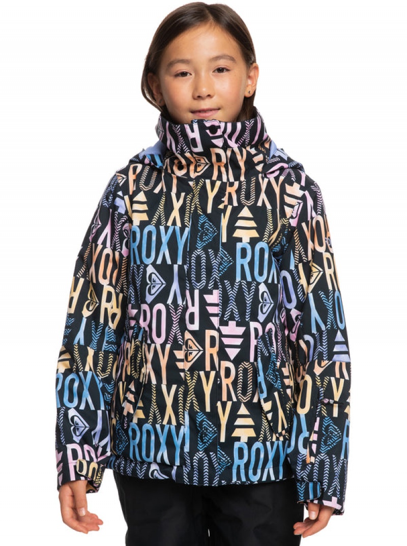 Girls\'\' Roxy Jetty Technical Snowboard Jackets | FADQ-04396